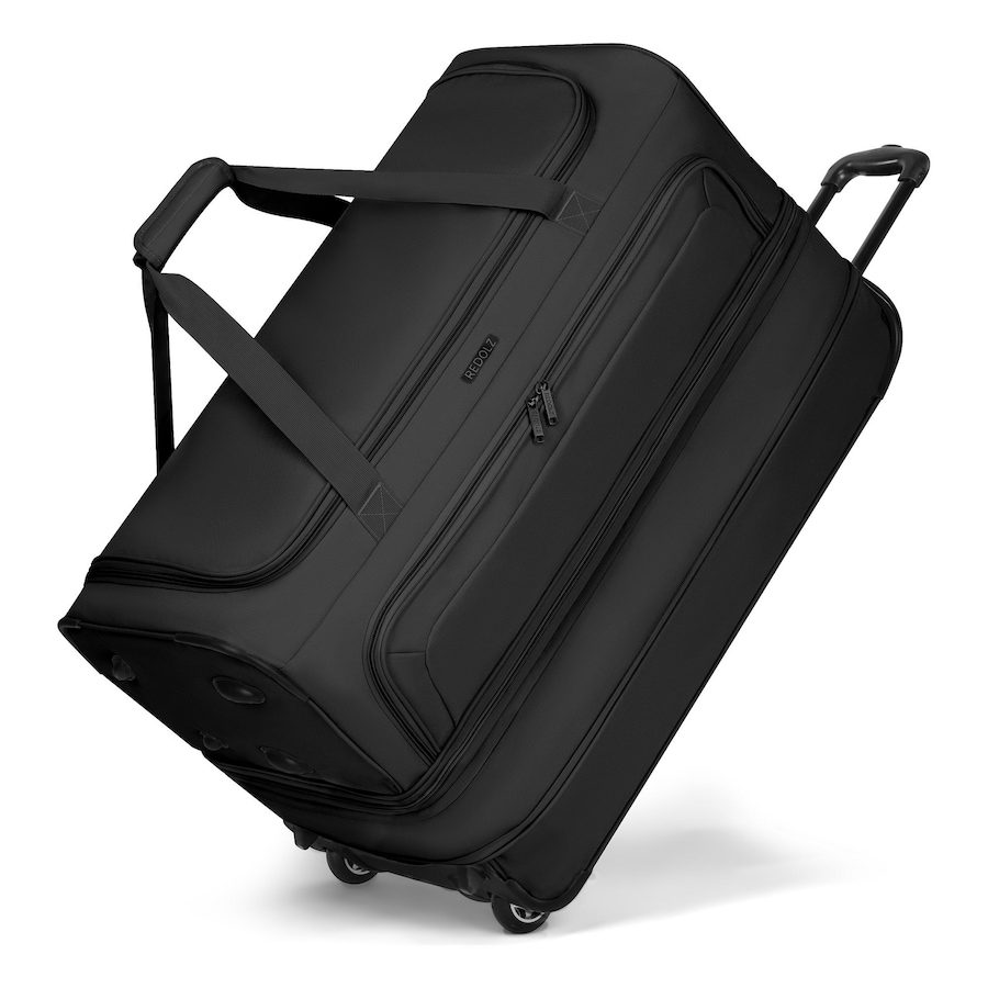 Redolz Duffle Essentials 2-Rollen Reisetasche 70 cm L mit Dehnfalte Reisetaschen 1 ct Schwarz Herren