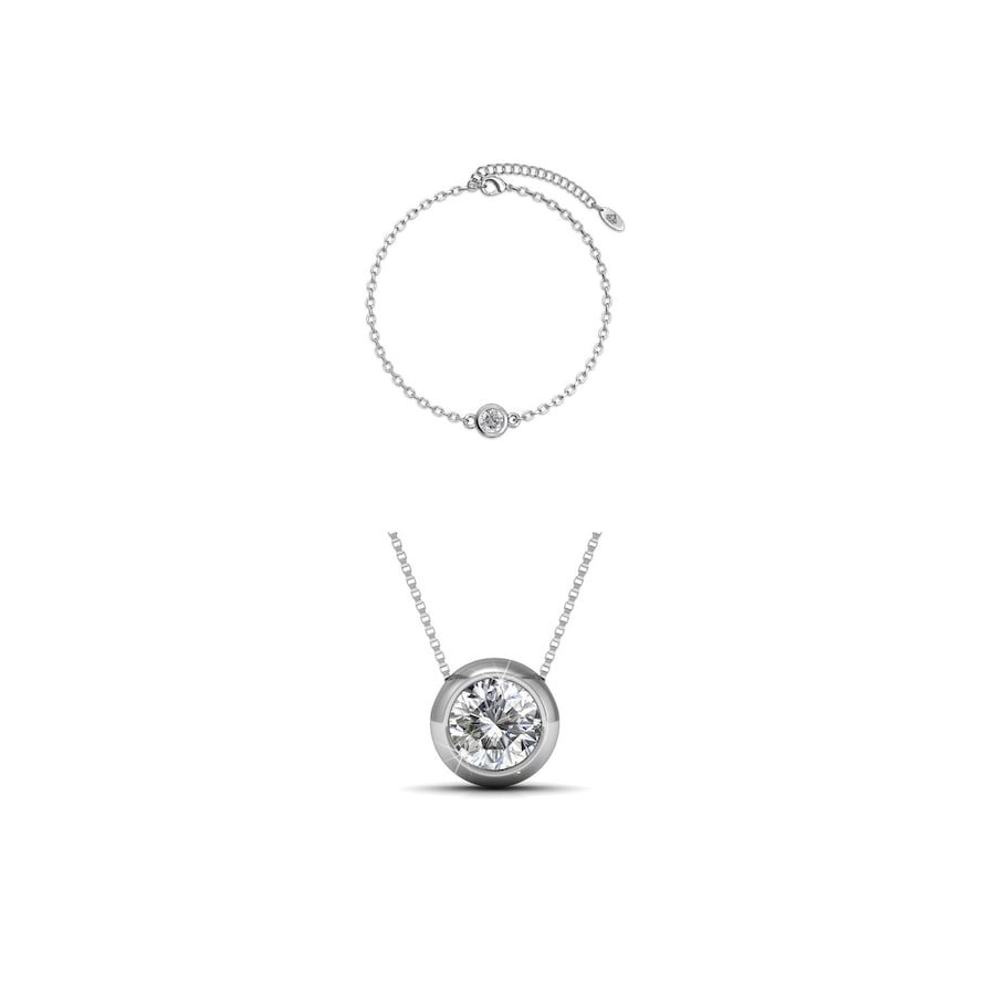 MYC-Paris Geburtsmond untergegangen Schmuck-Set 1 ct Damen