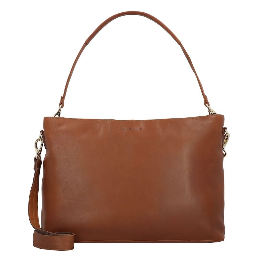 Plevier Structure Schultertasche Handtaschen 1 ct Braun Damen