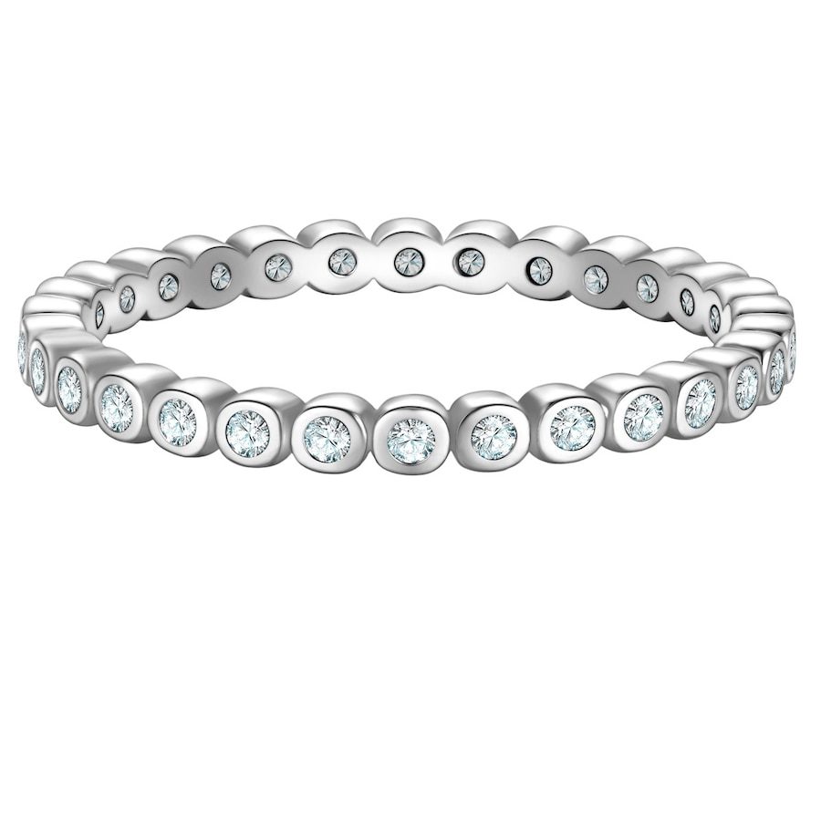 Glanzstücke München Ring aus Sterling Silber in silber mit Zirkonia Ringe 1 ct Damen