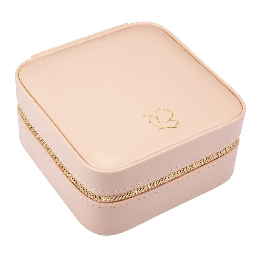 Glanzstücke München Reisetäschchen aus Kunstleder in pink-orange Reisetaschen 1 ct Damen