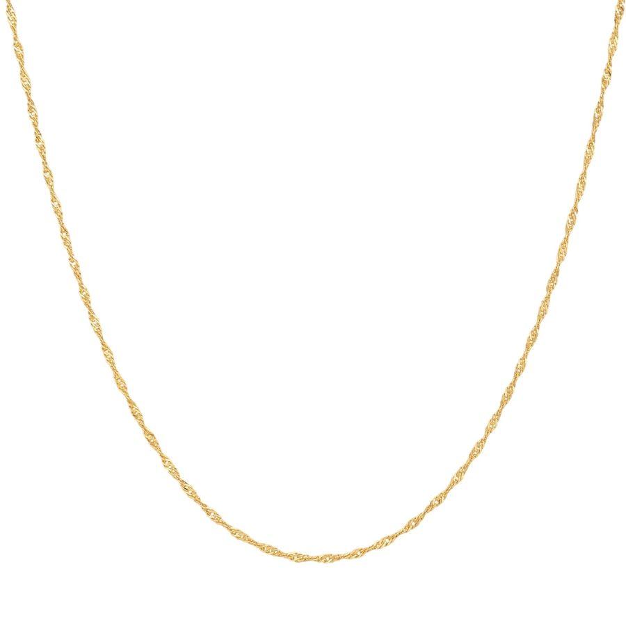 Rafaela Donata Halskette aus Sterling Silber in Gelbgold Ketten 1 ct Damen