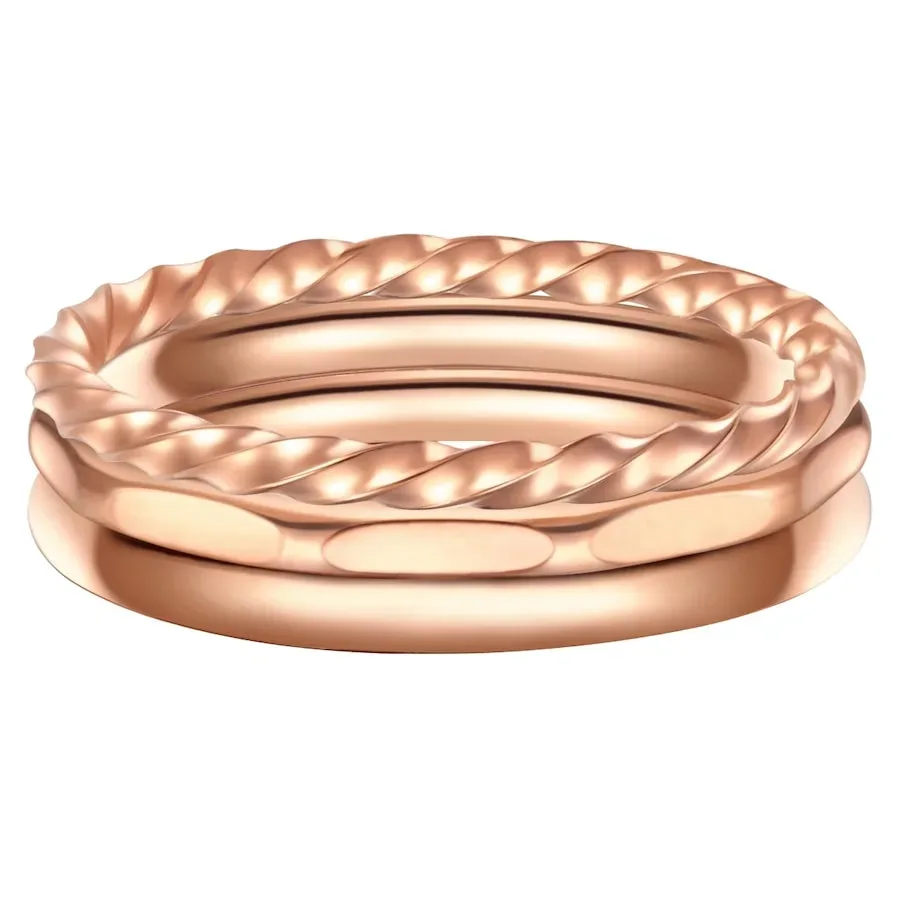 EASTSIDE Ring Edelstahl in Roségold Ringe 1 ct Damen