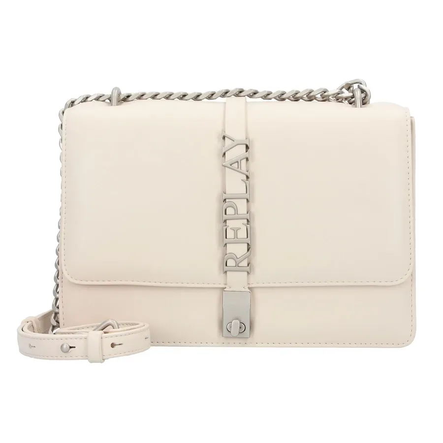 Replay Umhängetasche Accessoire-Trend für Herbst & Winter 2024 1 ct Weiss Damen