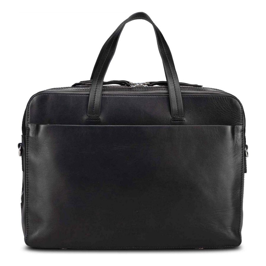 Jost Arva Aktentasche Leder 36 cm Laptopfach Laptoptaschen 1 ct Schwarz Herren