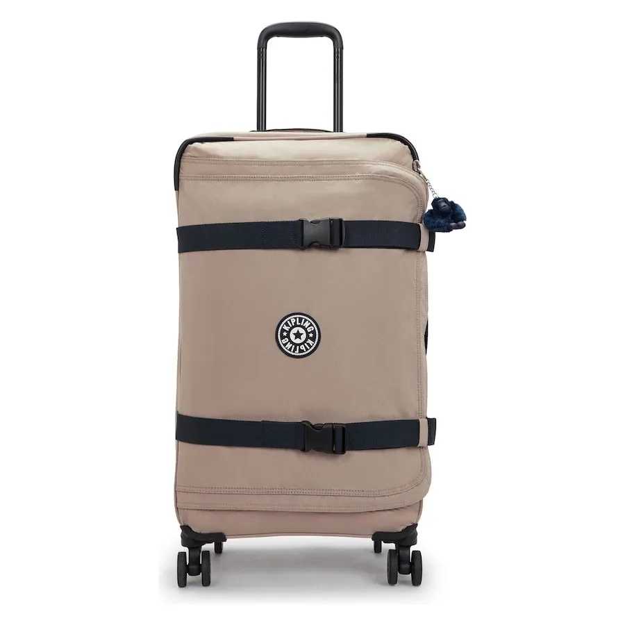 Kipling Basic Spontaneous 4 Rollen Trolley M 66 cm Reisetaschen 1 ct Grau Herren