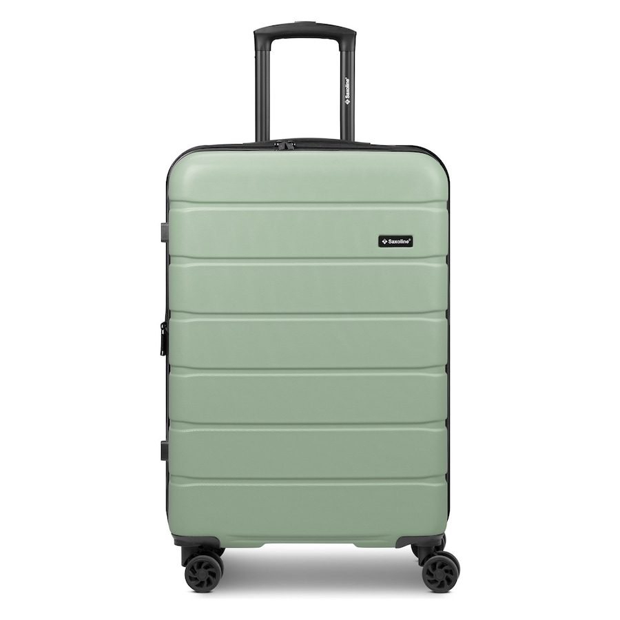 Saxoline Miami 4 Rollen Trolley M 65 cm mit Dehnfalte Koffer & Trolleys 1 ct Grün Herren