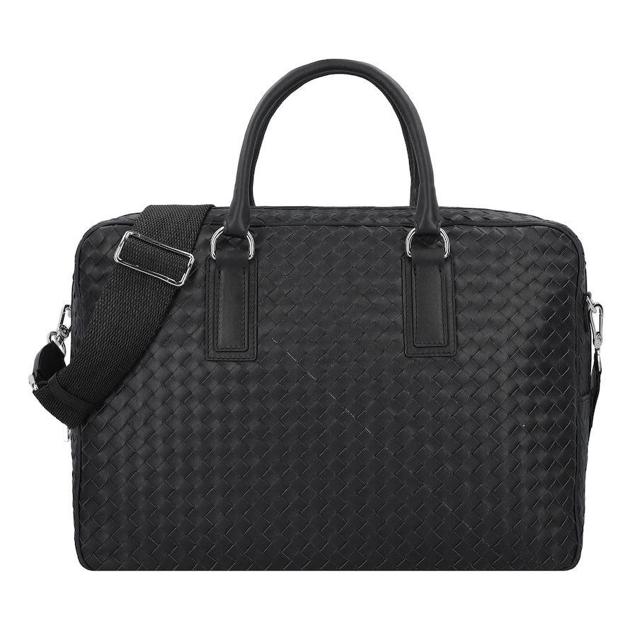 abro Lotus Henkeltasche Accessoire-Trend für Herbst & Winter 2024 1 ct Schwarz Damen