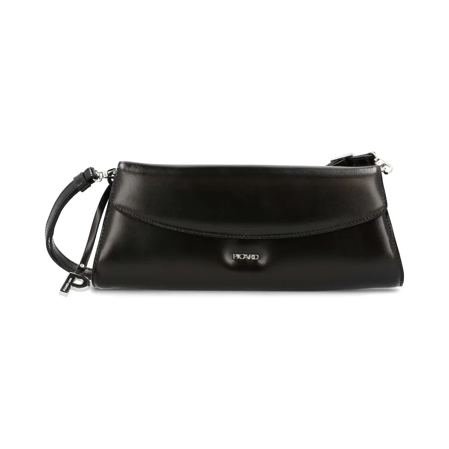 Picard Rome Umhängetasche Leder 29 cm Handtaschen 1 ct Schwarz Damen