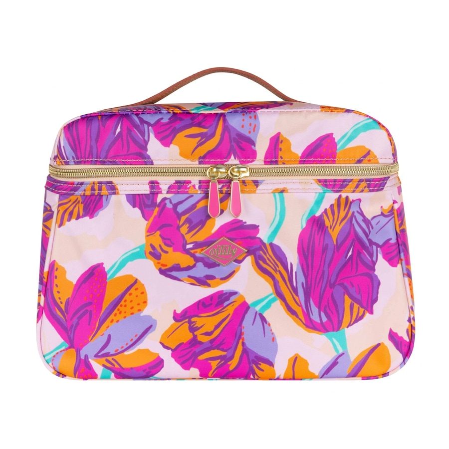 Oilily Tulipy Coco Beautycase 27 cm Kosmetiktaschen & Kulturbeutel 1 ct Grün Damen