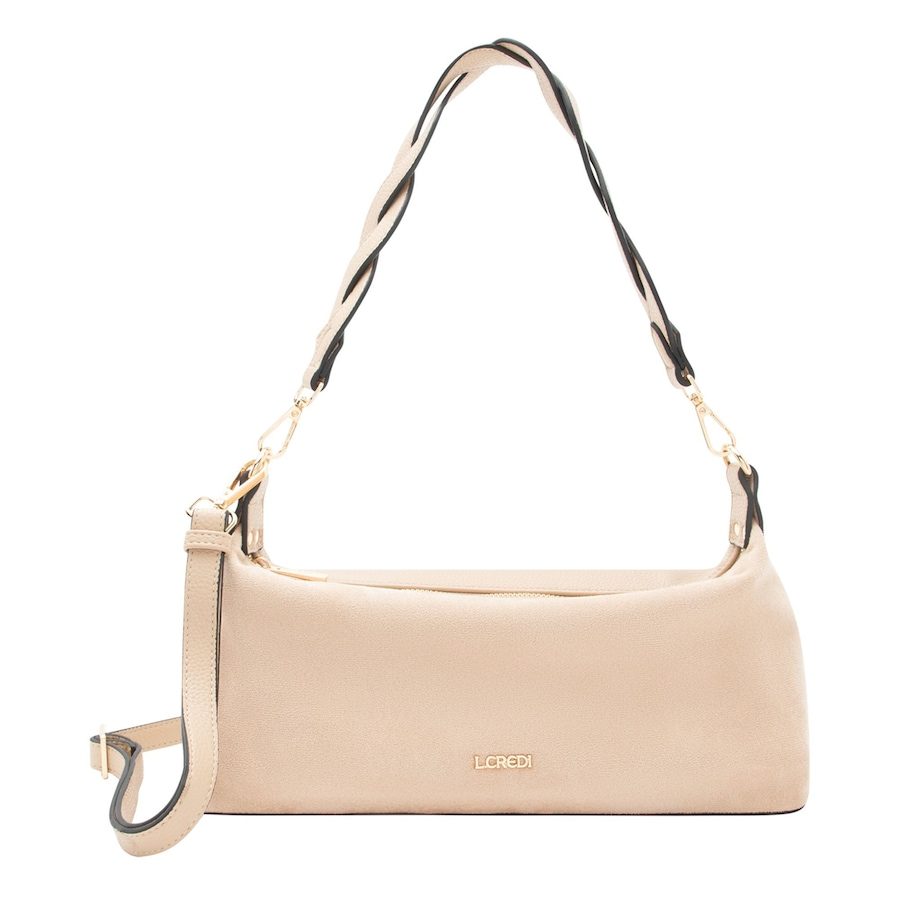 L.CREDI Resi Schultertasche Handtaschen 1 ct Grau Damen