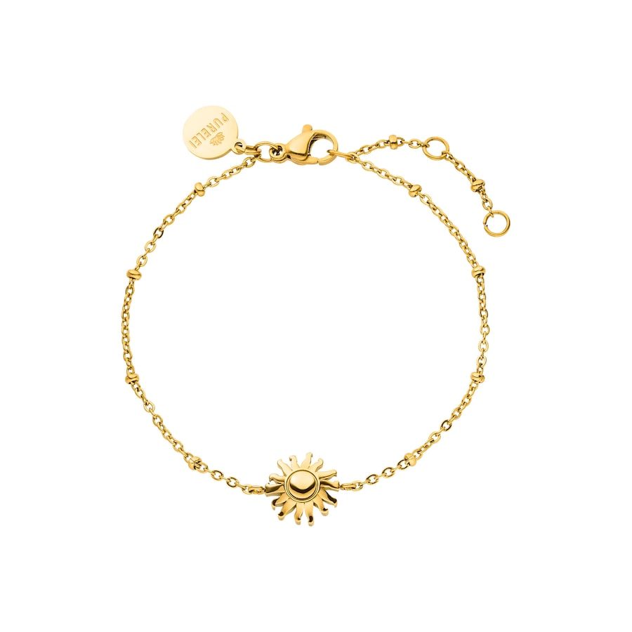 Purelei Sun Armband 100% Edelstahl Armbänder & Armreife 1 ct Hellbraun Damen