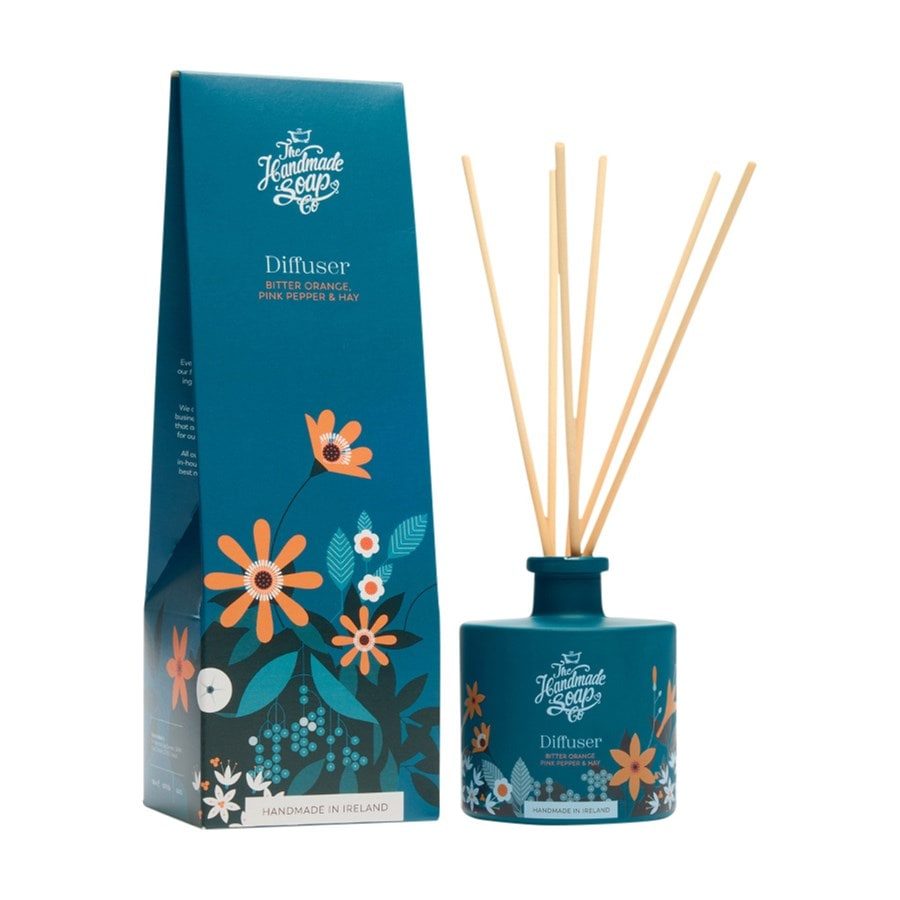 The Handmade Soap Bitter Orange, Pink Pepper & Hay Reed Fragrance Diffuser Raumdüfte 200 ml