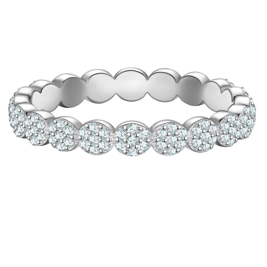 Glanzstücke München Ring aus Sterling Silber in silber mit Zirkonia Ringe 1 ct Damen