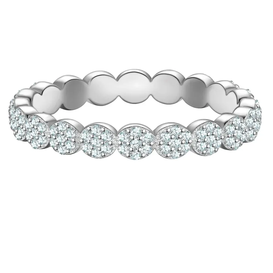 Glanzstücke München Ring aus Sterling Silber in silber mit Zirkonia Ringe 1 ct Damen