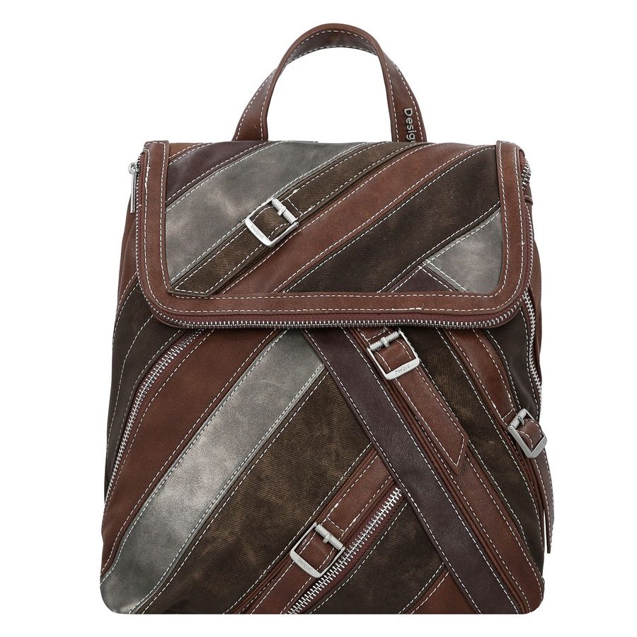 Desigual Fibonacci City-Rucksack Reisetaschen 1 ct Braun Damen