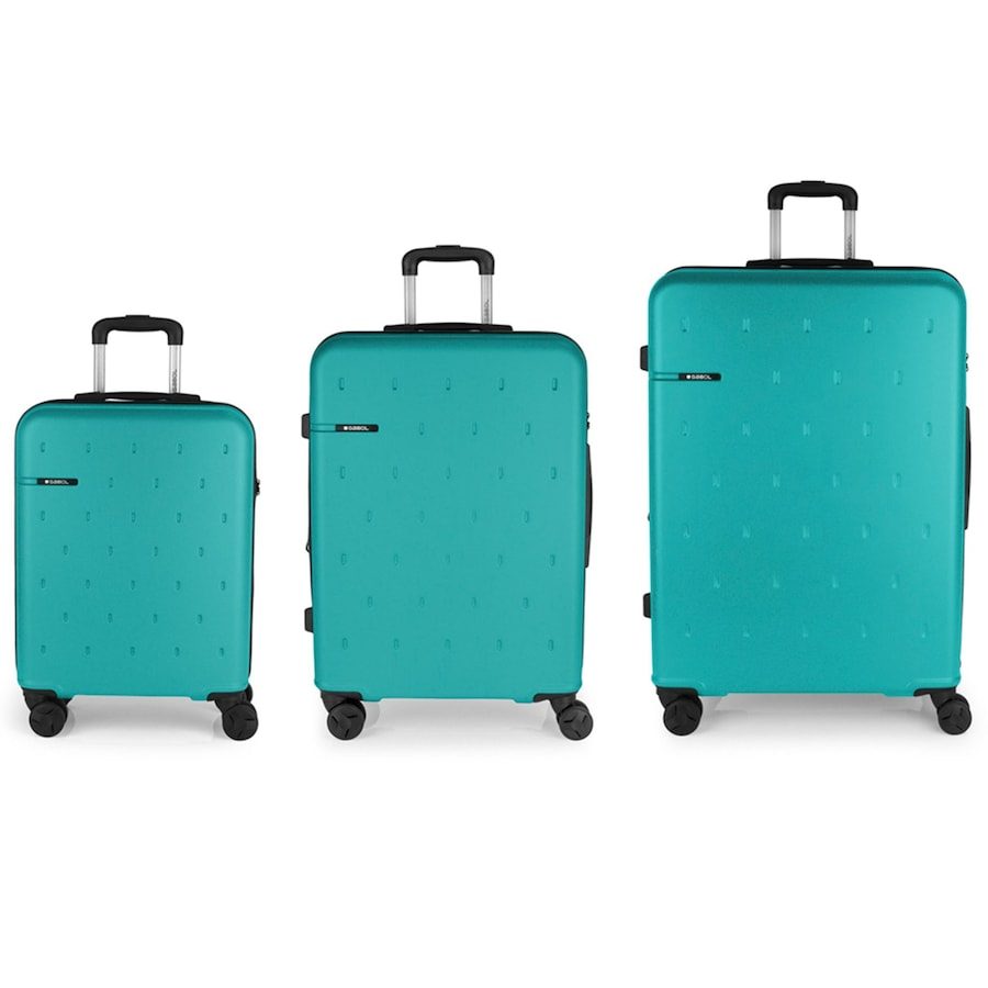 Gabol Juego 3 4-Rollen Kofferset 3tlg. Reisetaschen 1 ct Petrol Herren