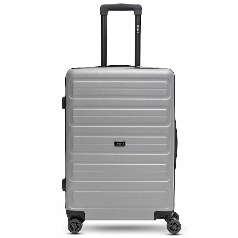 Redolz Essentials 08 MEDIUM 4 Rollen Trolley 67 cm Reisetaschen 1 ct Silber Herren