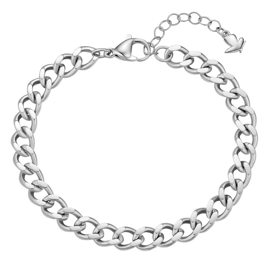 Glanzstücke München Armband aus Edelstahl in Silber Armbänder & Armreife 1 ct Damen