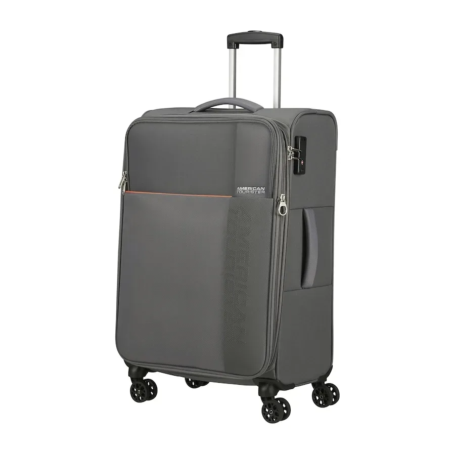 American Tourister Fun Cruise 4 Rollen Trolley 68 cm Reisetaschen 1 ct Grau Herren
