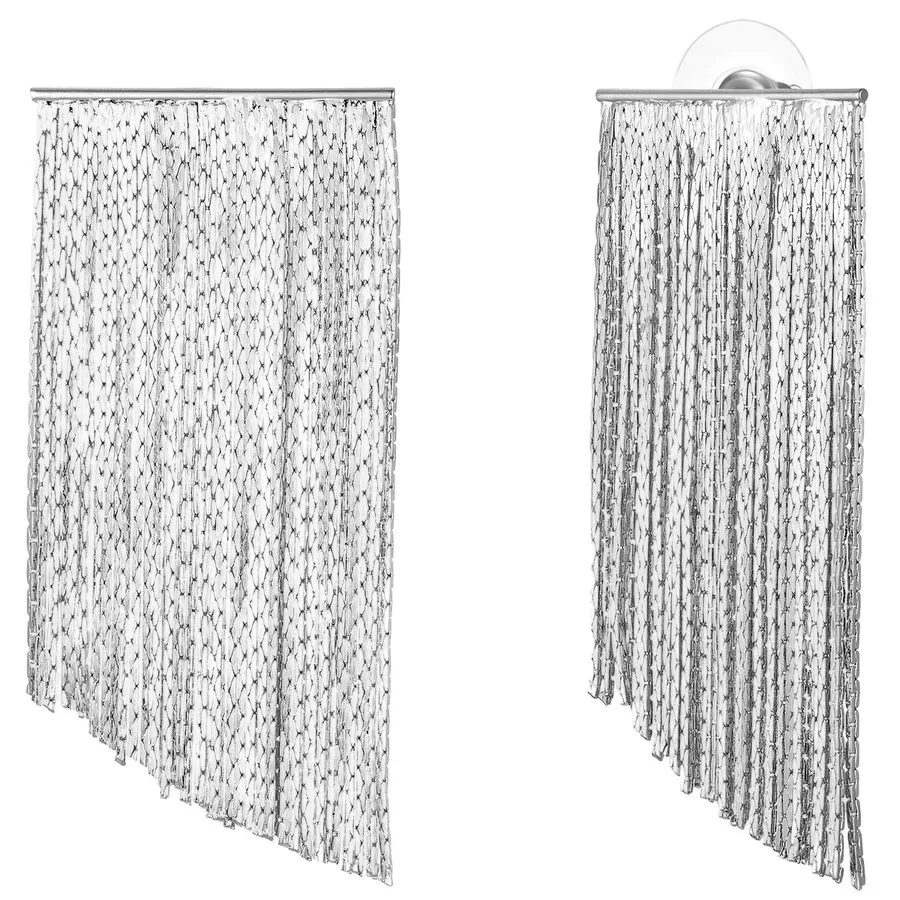 Yokoamii - Ohrhänger, 55 CM, Silber