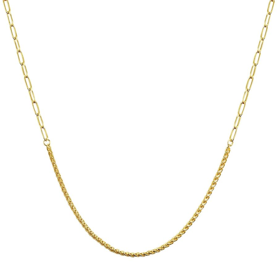 Lulu & Jane Halskette aus Messing in Gelbgold Ketten 1 ct Damen