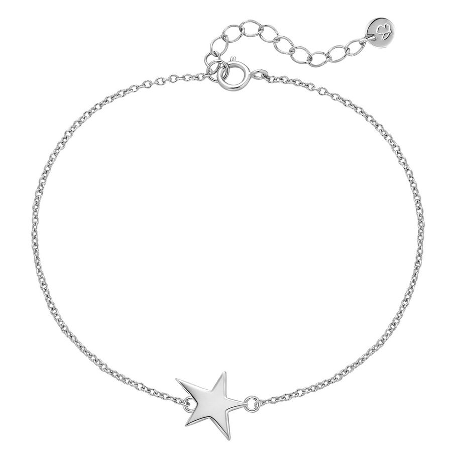 Glanzstücke München - Armband Stern, 17cm, Silber