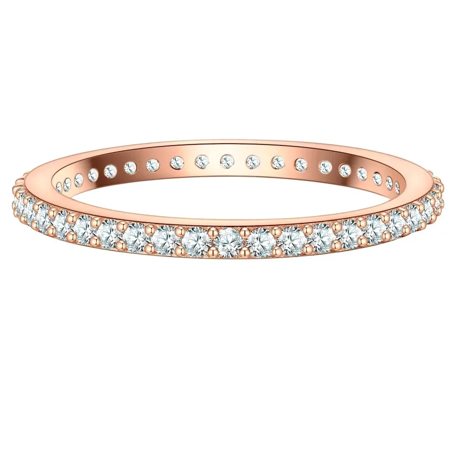 Glanzstücke München Ring aus Sterling Silber in roségold Ringe 1 ct Damen