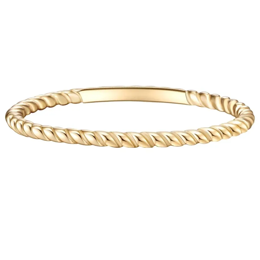 Glanzstücke München Ring Sterling Silber in Gelbgold Ringe 1 ct Damen