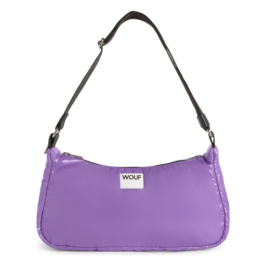 Wouf Glossy Schultertasche Handtaschen 1 ct Grau Damen