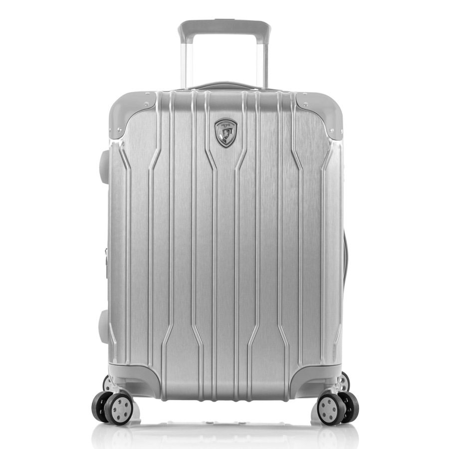 Heys Xtrak 4 Rollen Kabinentrolley S 55 cm mit Dehnfalte Koffer & Trolleys 1 ct Silber Herren