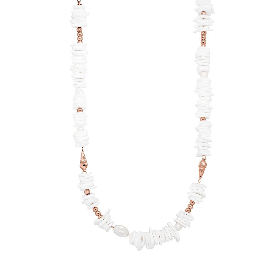 Purelei Wela Kette 100% Edelstahl Ketten 1 ct Hellbraun Damen