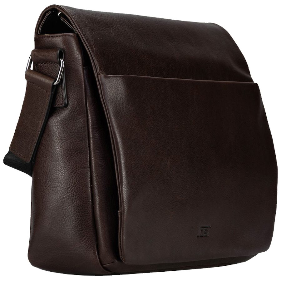 Jost London Messenger Leder 34 cm Laptopfach Rabattaktion 1 ct Braun Herren