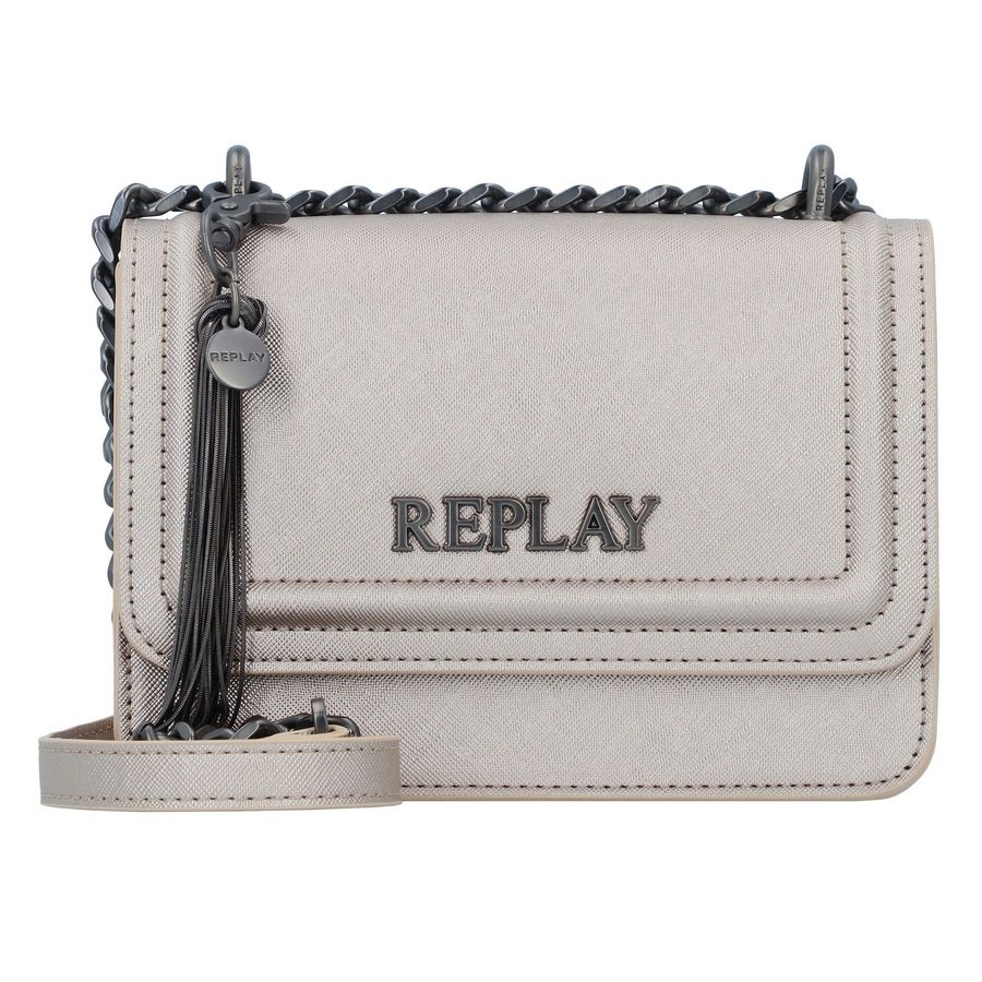 Replay Mini Bag Umhängetasche 18 cm Accessoire-Trend für Herbst & Winter 2024 1 ct Nude Damen