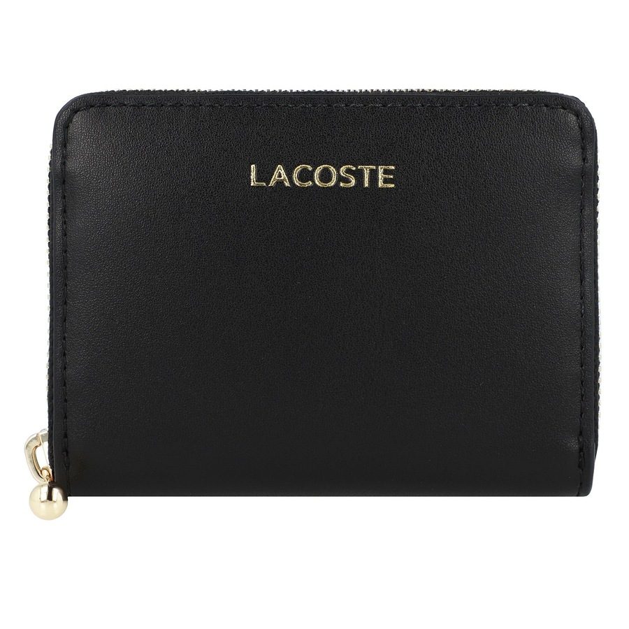 Lacoste LG Damengeldbörse Portemonnaies 1 ct Schwarz