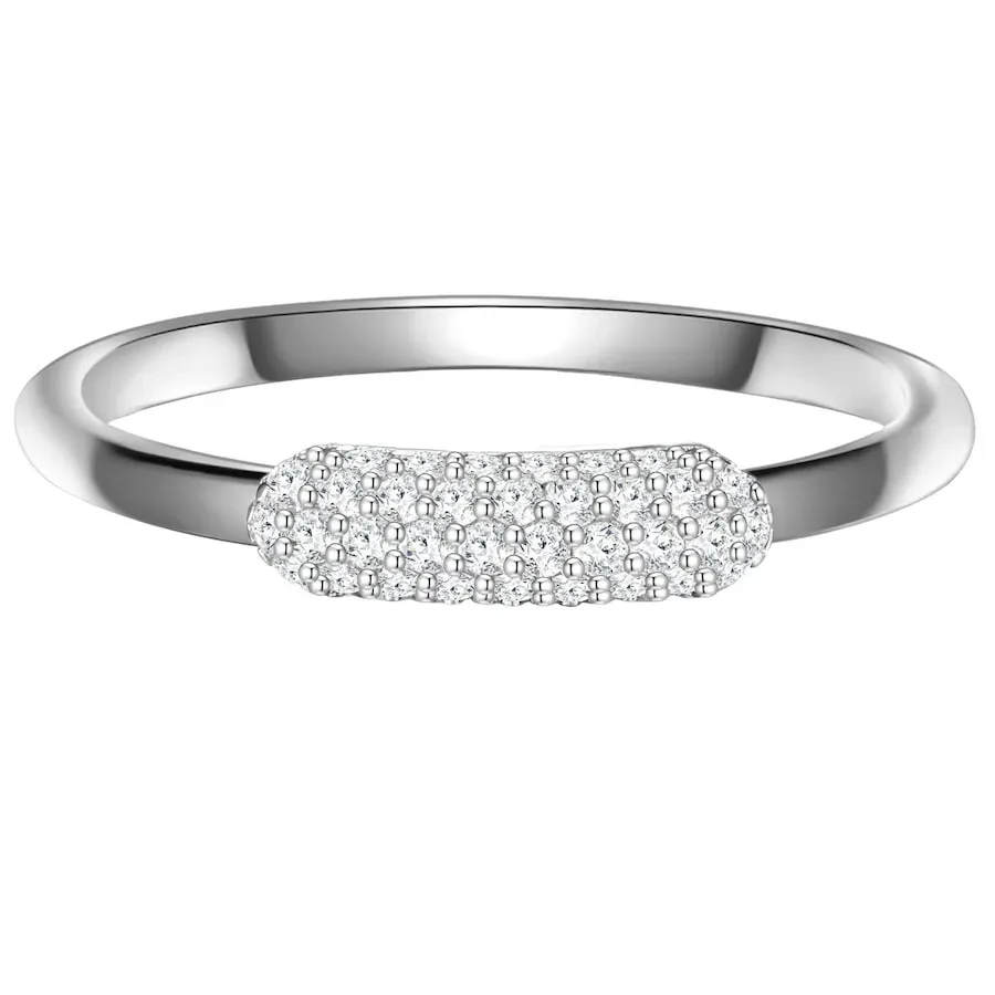 Glanzstücke München Ring Sterling Silber Zirkonia in Silber Ringe 1 ct Damen