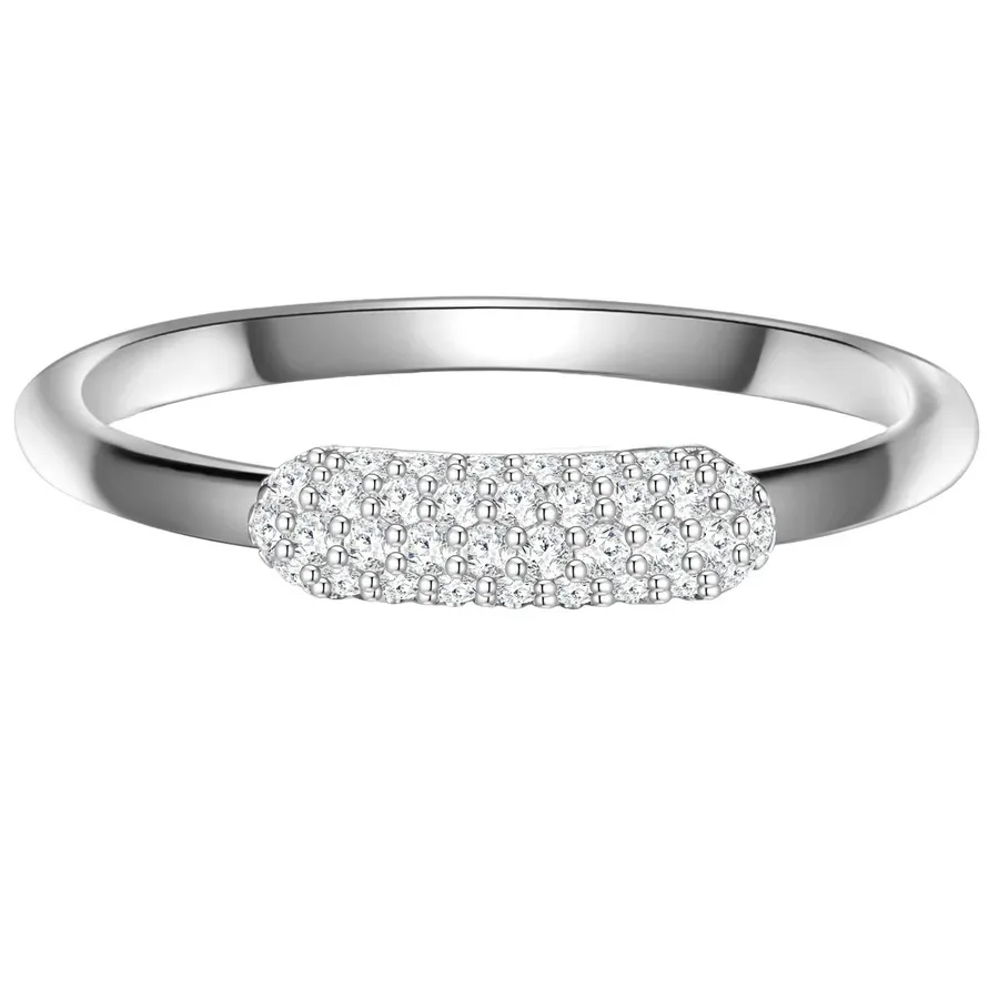 Glanzstücke München Ring Sterling Silber Zirkonia in Silber Ringe 1 ct Damen
