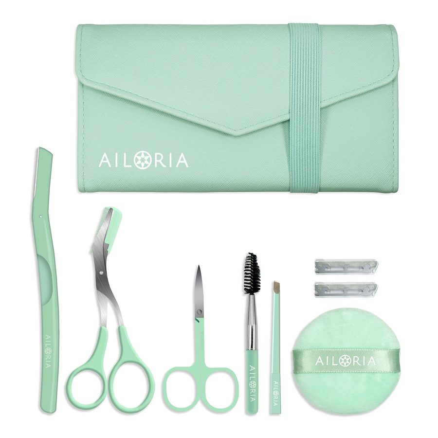 Ailoria VISAGIQUE Augenbrauen- und Gesichtspflege-Set Rasierer & Enthaarungstools 1 ct Damen