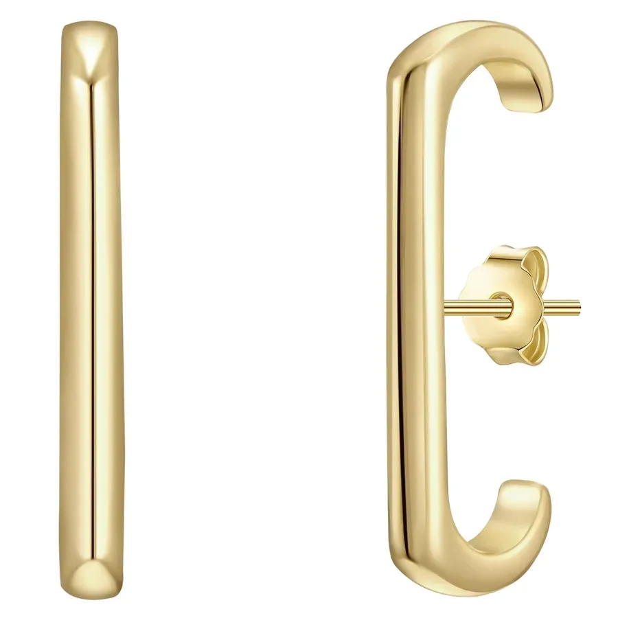 Glanzstücke München - Ohrstecker, 24mm, Gold