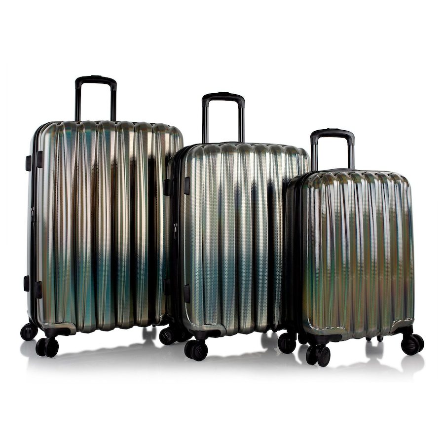 Heys Astro 4 Rollen Kofferset 3-teilig mit Dehnfalte Koffer & Trolleys 1 ct Schwarz Herren