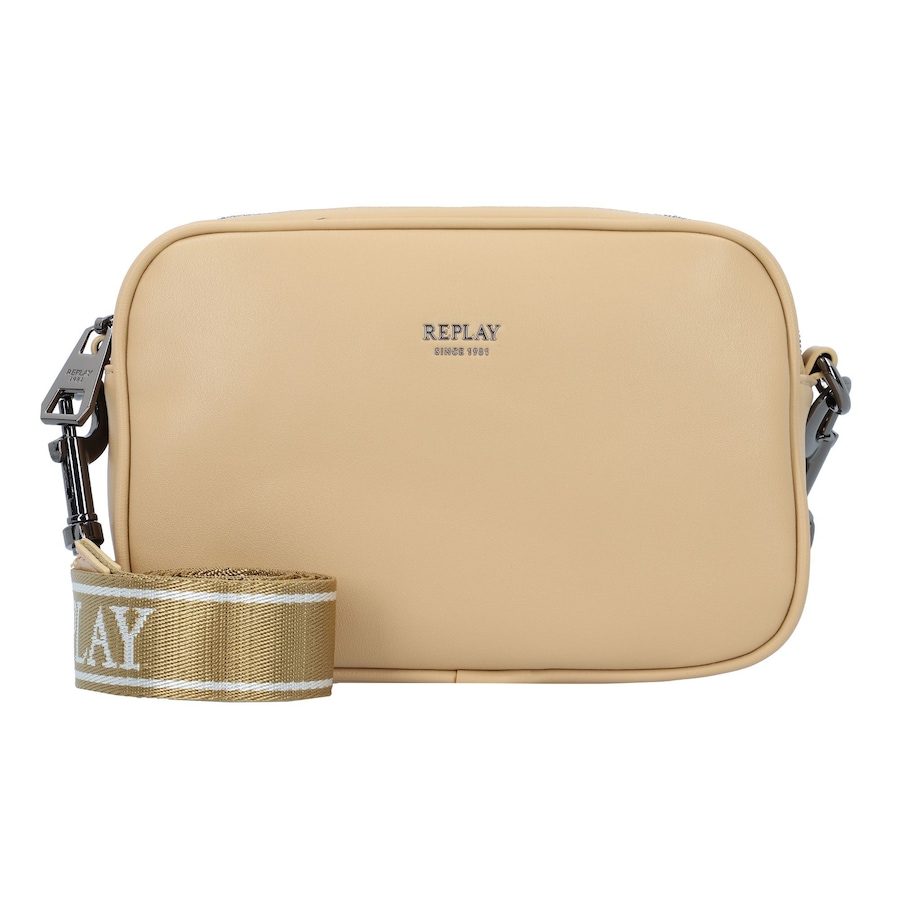 Replay Umhängetasche 22 cm Handtaschen 1 ct Braun Damen