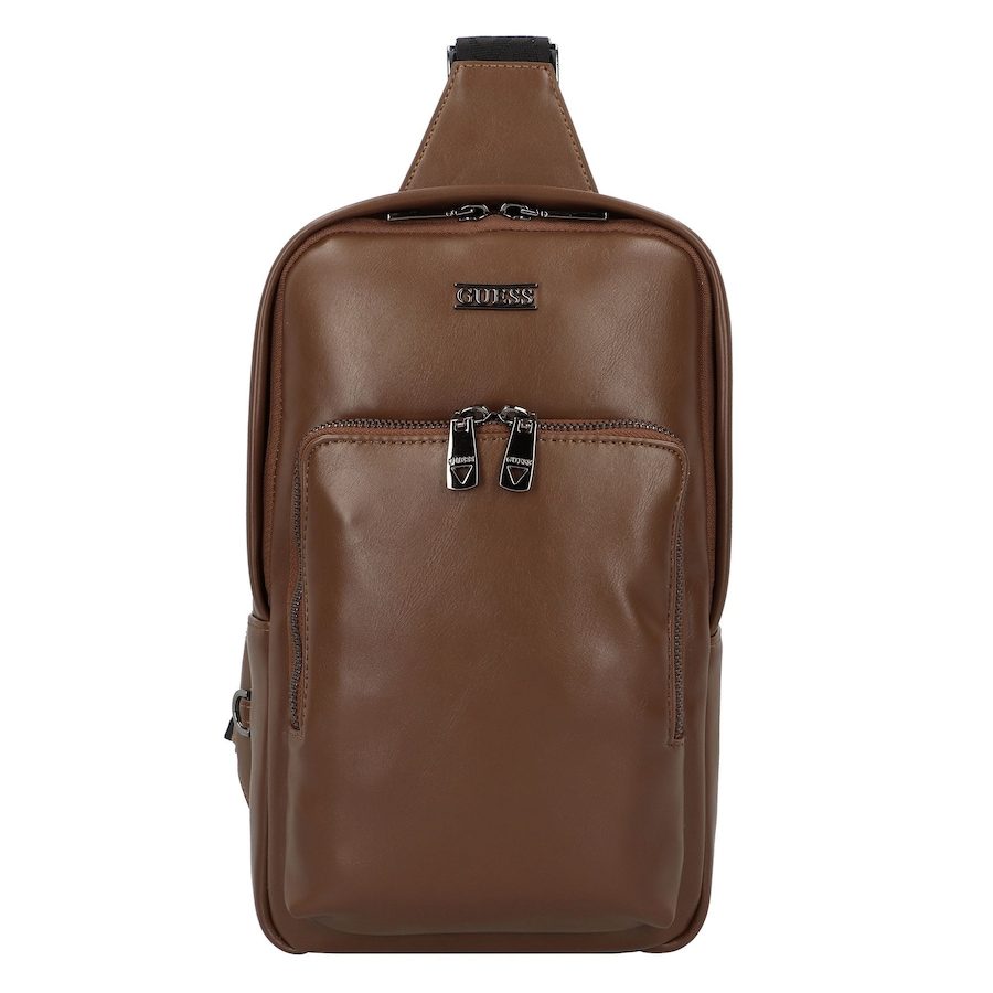 Guess Boston Umhängetasche 19 cm Handtaschen 1 ct Braun Damen