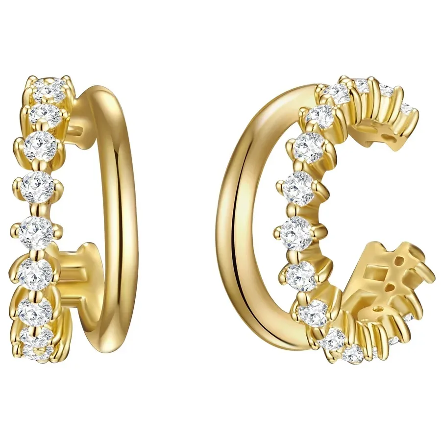Glanzstücke München - Ohrklemme, 12mm, Gold