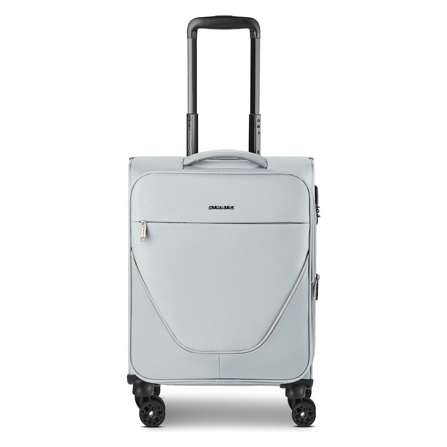 Stratic taska 4-Rollen Kabinentrolley S 55 cm mit Dehnfalte Reisetaschen 1 ct Grau Herren