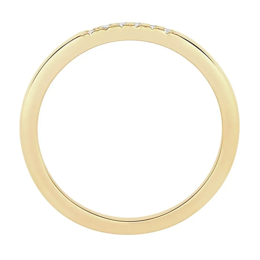 Glanzstücke München Ring aus Sterling Silber in gelbgold mit Topas Ringe 1 ct Damen