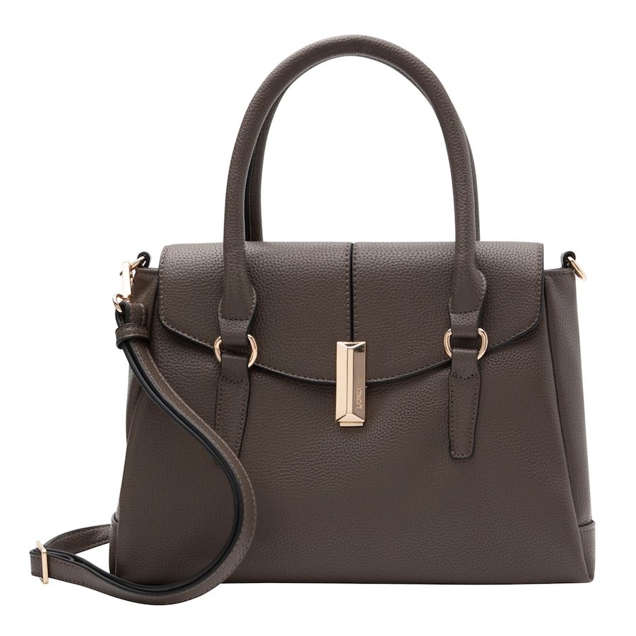 L.CREDI Perdita Henkeltasche Handtaschen 1 ct Grau Damen