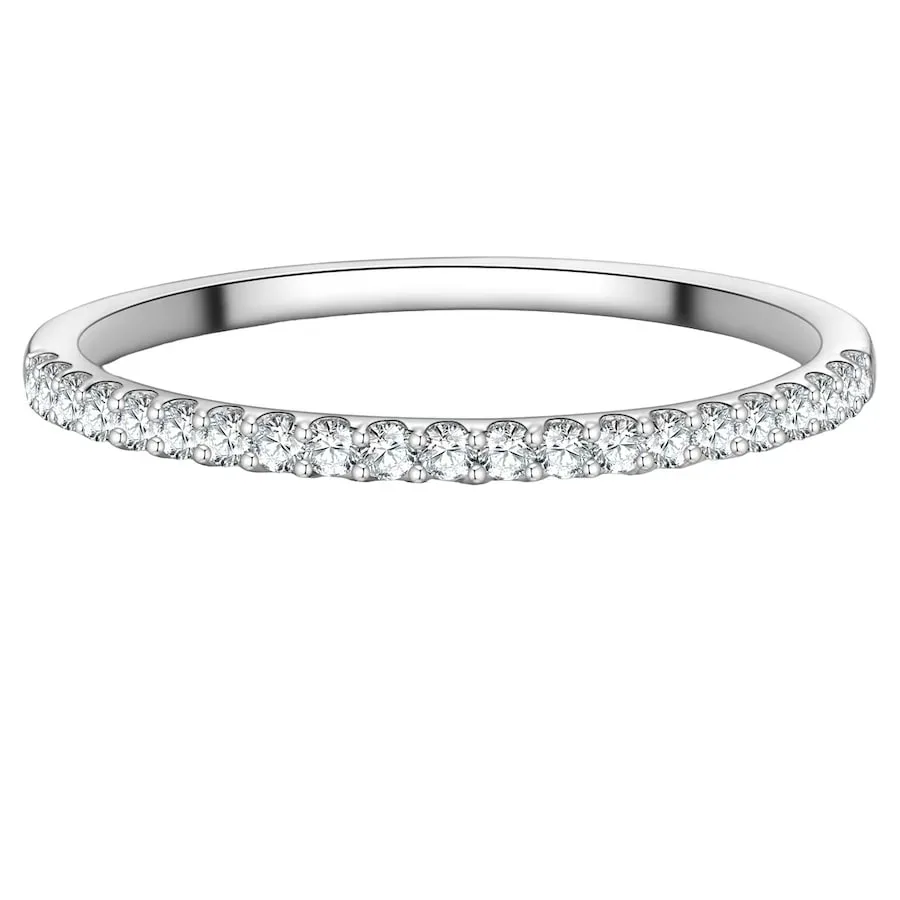 Trilani Ring aus Sterling Silber in silber mit Zirkonia Ringe 1 ct Damen
