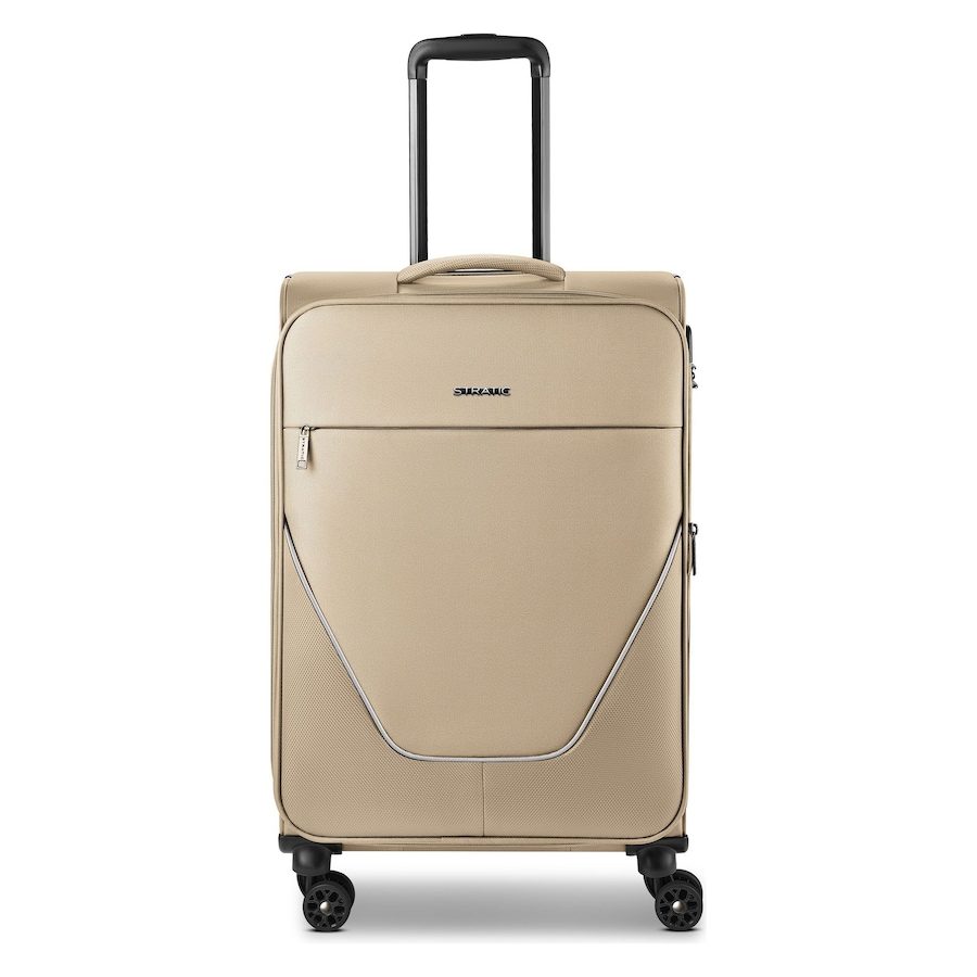 Stratic taska 4 Rollen Trolley M 65 cm mit Dehnfalte Reisetaschen 1 ct Grau Herren