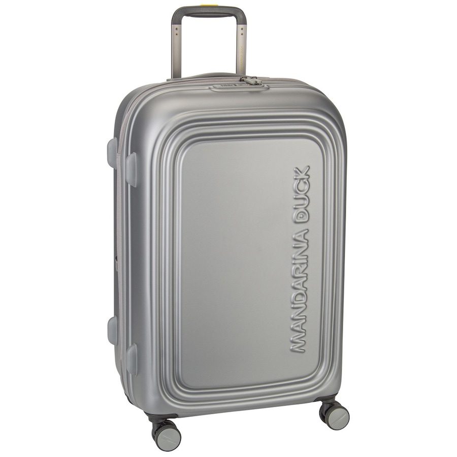 Mandarina Duck Logoduck + 4 Rollen Trolley M 69 cm Koffer & Trolleys 1 ct Silber