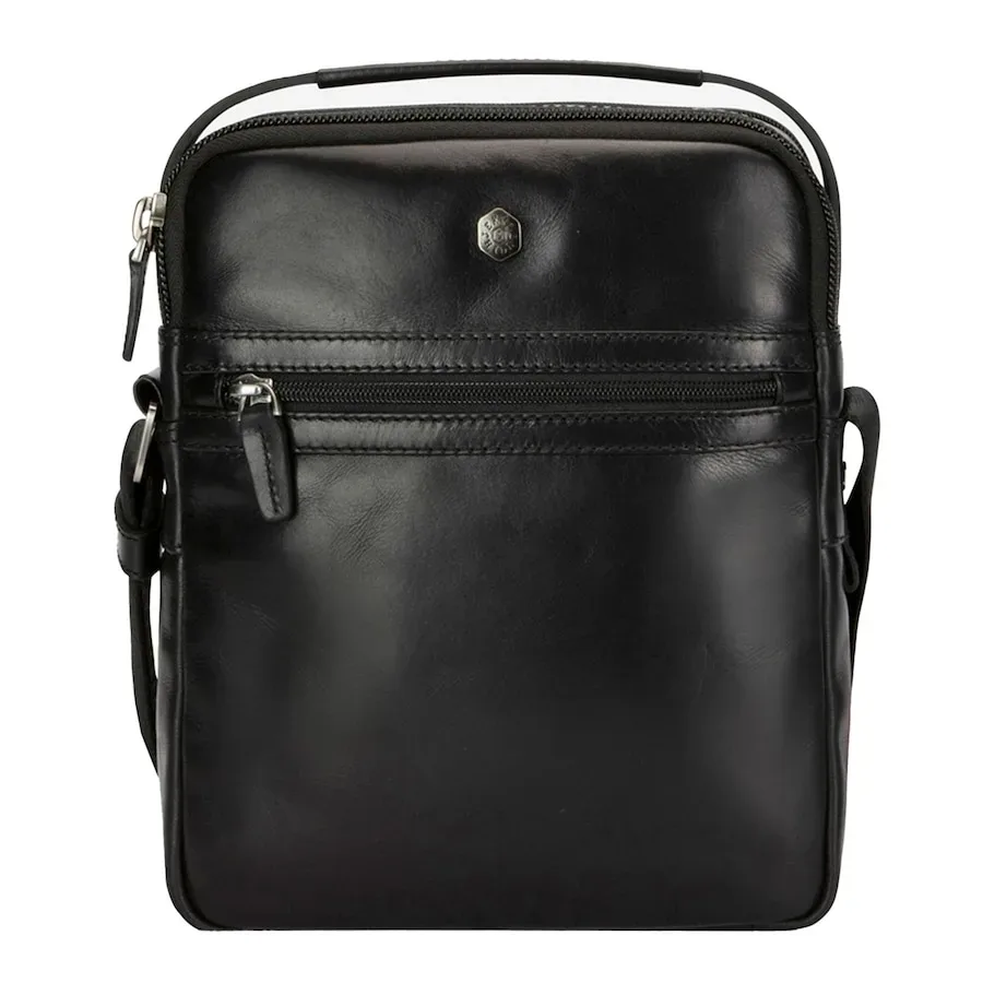 Jekyll & Hide Oxford Henkeltasche Accessoire-Trend für Herbst & Winter 2024 1 ct Schwarz Herren